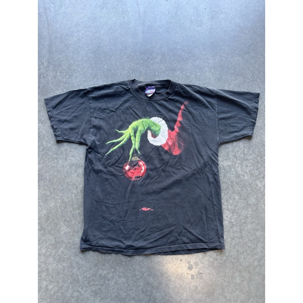 Vintage 2000 How The Grinch Stole Christmas Movie Rare Universal Studio Tag L